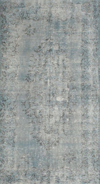 Machine Washable Contemporary Grey Gray Rug, wshcon756