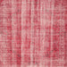 Square Contemporary Light Coral Pink Modern Rug, con757