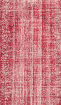 Machine Washable Contemporary Light Coral Pink Rug, wshcon757