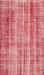 Machine Washable Contemporary Light Coral Pink Rug, wshcon757