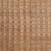 Sideview of Machine Washable Contemporary Peru Brown Rug, wshcon761