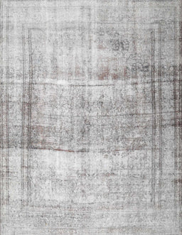 Contemporary Dark Gray Modern Rug, con763