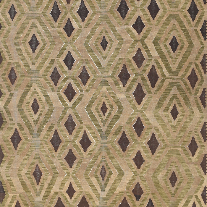 Contemporary Brown Southwestern Rug, con765