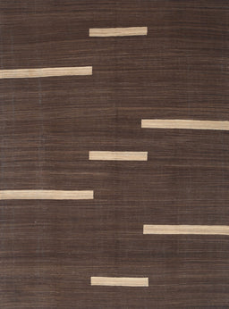Contemporary Brown Modern Rug, con767