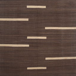 Square Contemporary Brown Modern Rug, con767