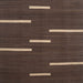 Square Contemporary Brown Modern Rug, con767