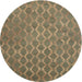 Sideview of Contemporary Brown Modern Rug, con769