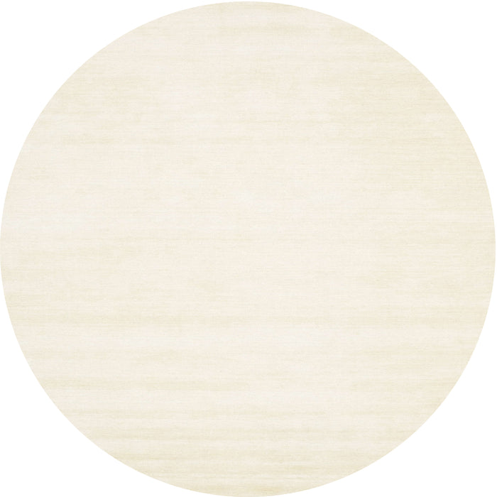 Sideview of Contemporary Beige Solid Rug, con76