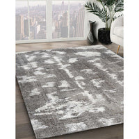 Contemporary Gray Modern Rug, con770