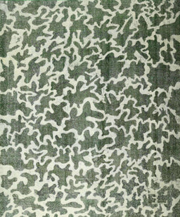 Contemporary Dark Olive Green Modern Rug, con771