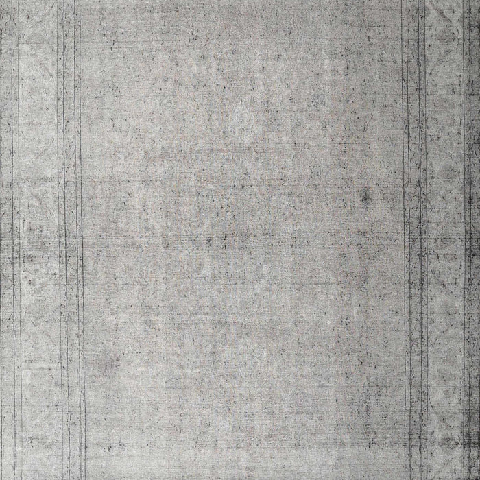 Machine Washable Contemporary Pale Silver Gray Rug, wshcon772