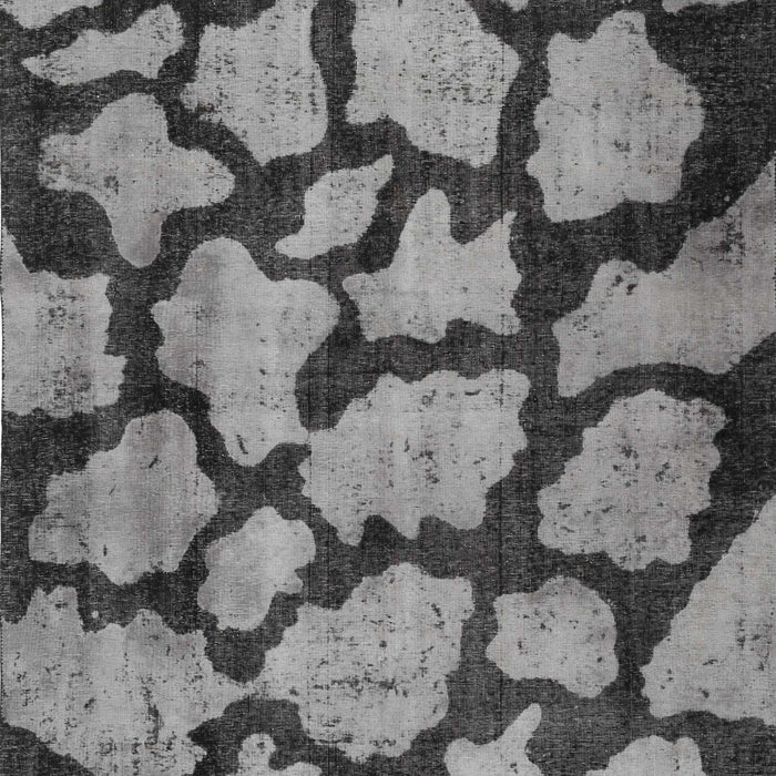 Machine Washable Contemporary Dark Gray Rug, wshcon774