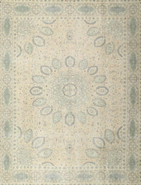 Machine Washable Contemporary Light Gold Rug, wshcon775