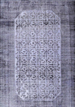 Contemporary Blue Gray Persian Rug, con776