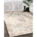 Machine Washable Contemporary Tan Brown Rug in a Family Room, wshcon782