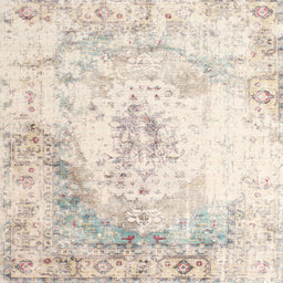 Square Contemporary Tan Brown Modern Rug, con782