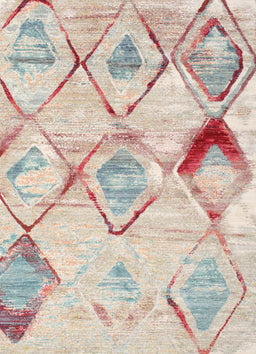 Contemporary Light Copper Gold Modern Rug, con784