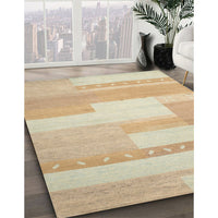 Contemporary Brown Modern Rug, con788