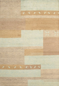 Machine Washable Contemporary Brown Rug, wshcon788