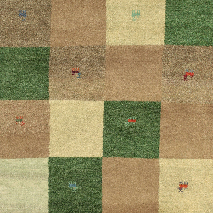 Machine Washable Contemporary Metallic Gold Rug, wshcon791