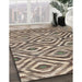 Machine Washable Contemporary Tan Brown Rug in a Family Room, wshcon792