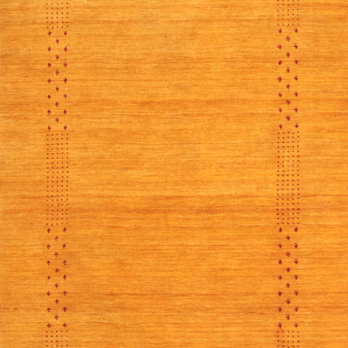 Contemporary Dark Orange Modern Rug, con796