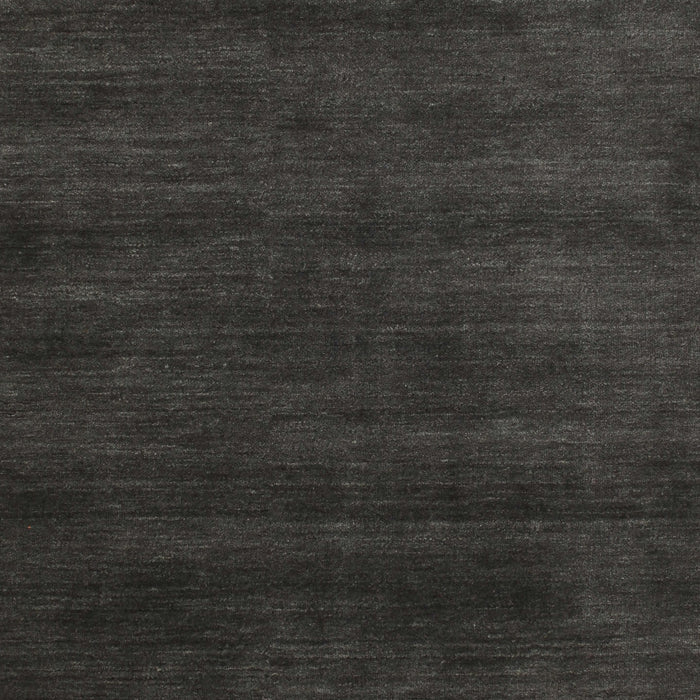 Contemporary Charcoal Black Modern Rug, con79