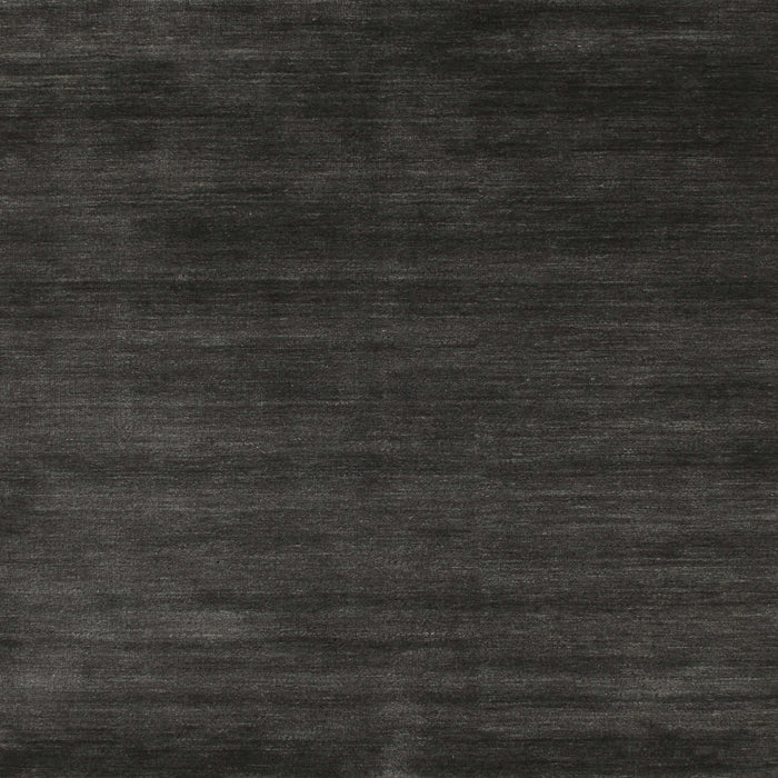 Square Contemporary Charcoal Black Modern Rug, con79