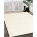 Machine Washable Contemporary Blonde Beige Rug in a Family Room, wshcon7