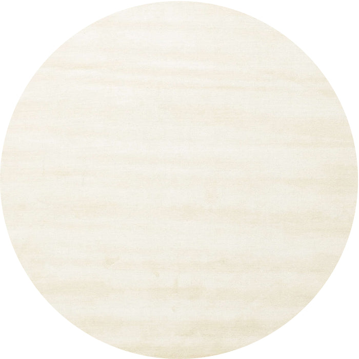 Sideview of Contemporary Blonde Beige Solid Rug, con7