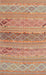 Contemporary Orange Southwestern Rug, con803