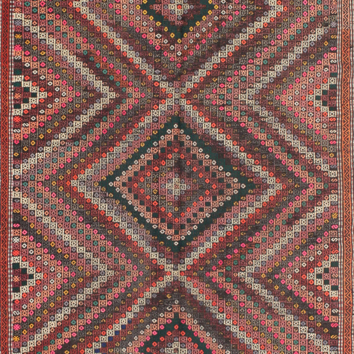 Machine Washable Contemporary Dark Almond Brown Rug, wshcon820