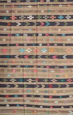 Machine Washable Contemporary Brown Rug, wshcon822