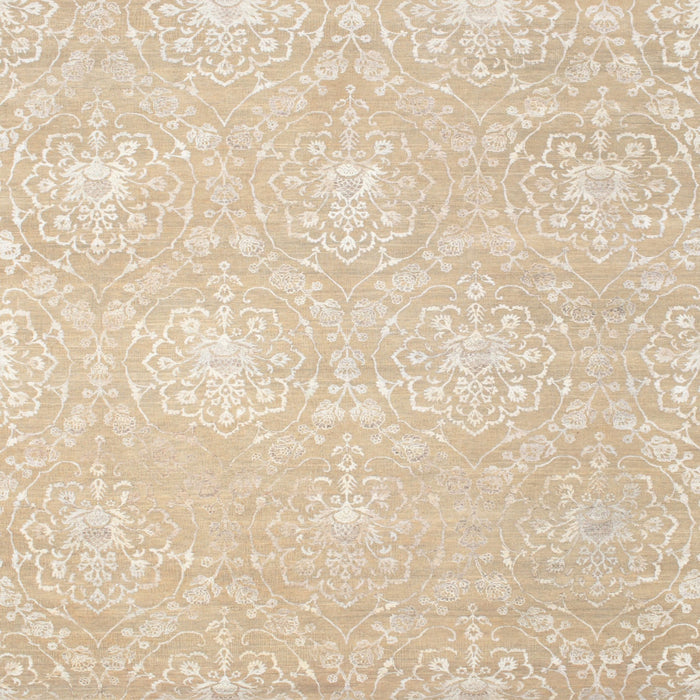 Sideview of Machine Washable Contemporary Deep Peach Orange Rug, wshcon825