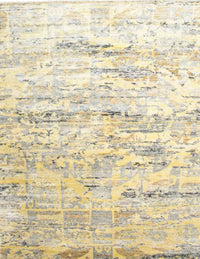 Machine Washable Contemporary Gold Rug, wshcon827