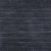 Square Contemporary Dark Slate Gray Green Modern Rug, con82