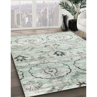 Contemporary Gray Modern Rug, con833