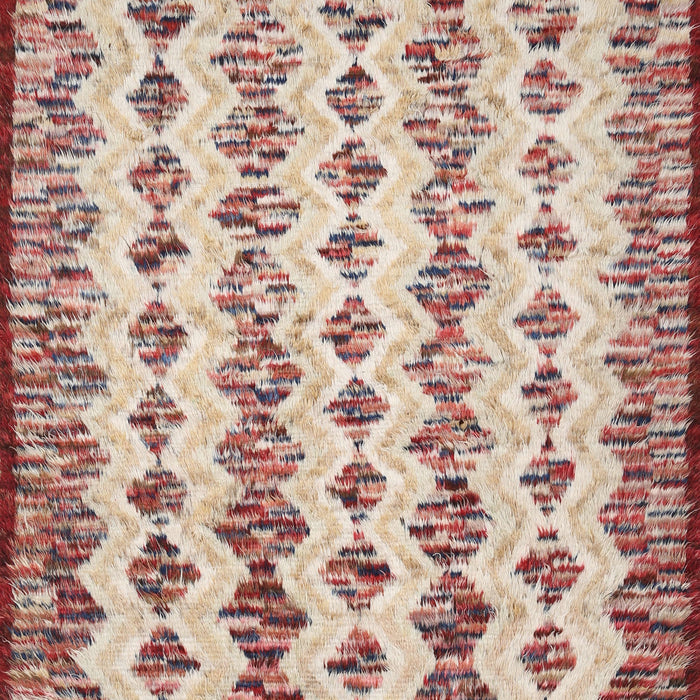 Machine Washable Contemporary Cherry Red Rug, wshcon835