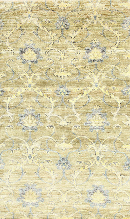 Contemporary Khaki Gold Modern Rug, con837