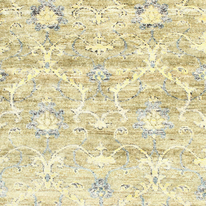 Contemporary Khaki Gold Modern Rug, con837