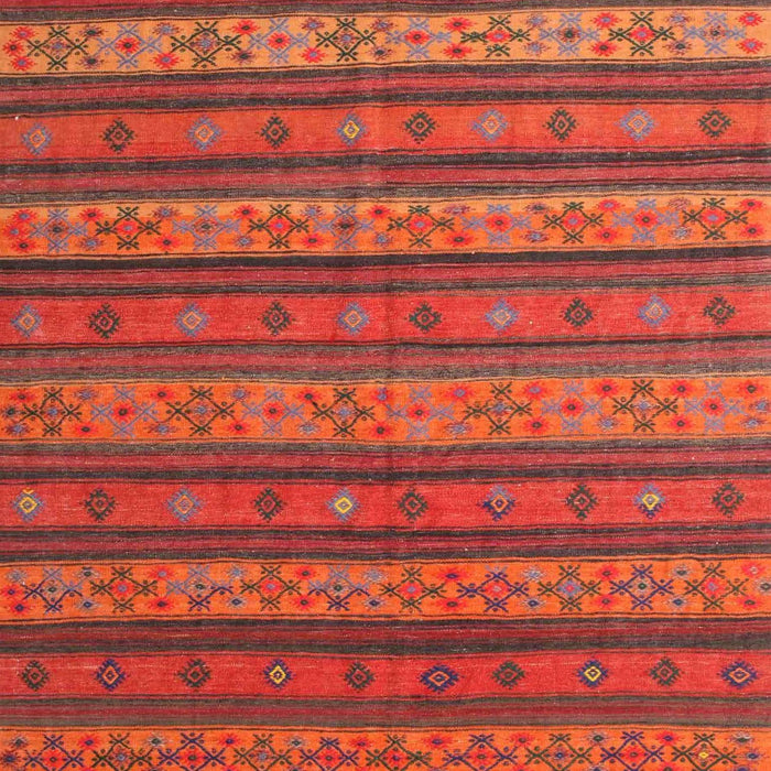 Contemporary Red Oriental Rug, con839