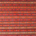 Square Contemporary Red Oriental Rug, con839