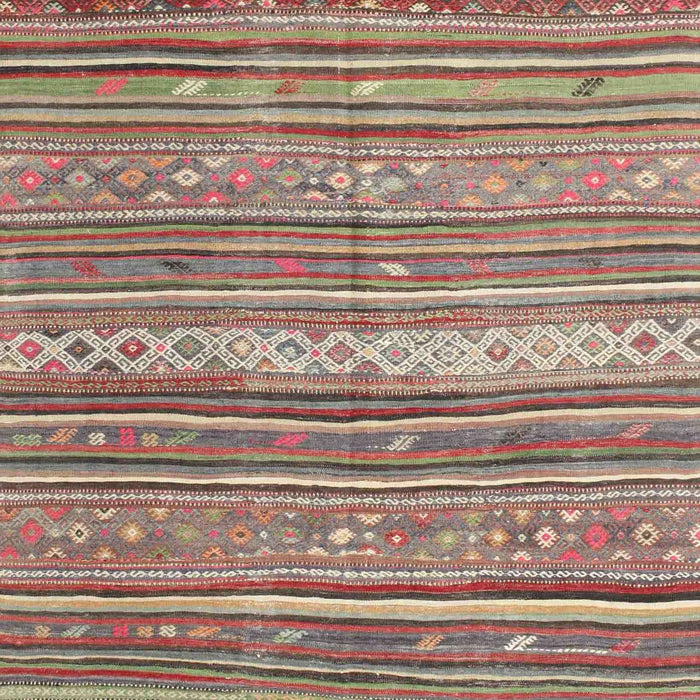 Contemporary Camel Brown Southwestern Rug, con840