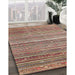 Machine Washable Contemporary Camel Brown Rug in a Family Room, wshcon840