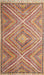 Contemporary Chestnut Red Southwestern Rug, con843