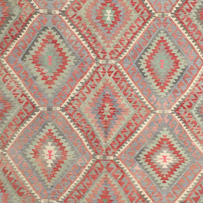 Contemporary Light French Beige Brown Southwestern Rug, con846