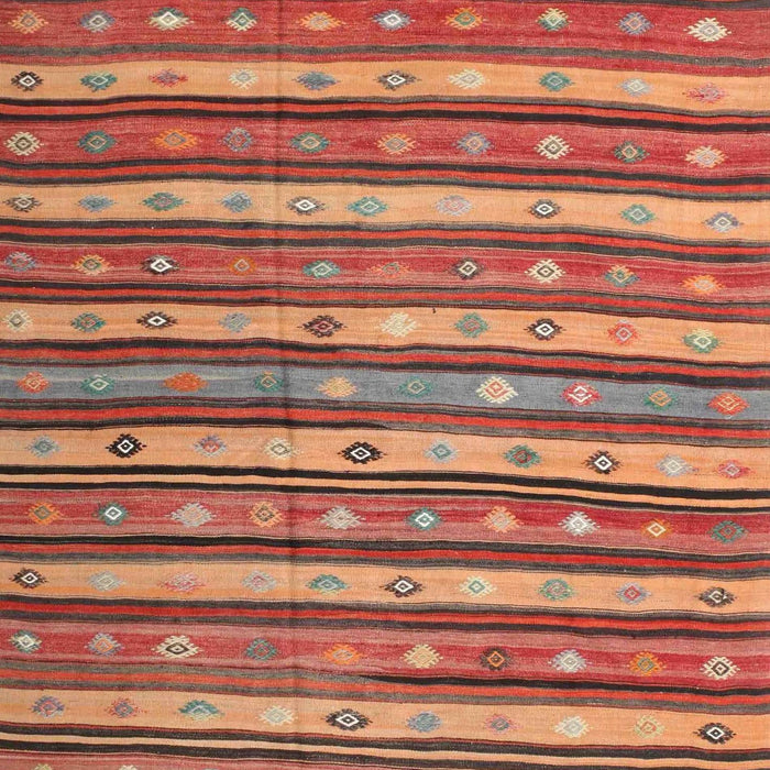 Contemporary Brown Oriental Rug, con847