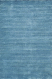 Machine Washable Contemporary Blue Ivy Blue Rug, wshcon84