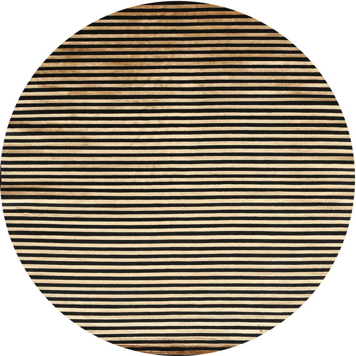 Square Machine Washable Contemporary Midnight Gray Rug, wshcon850