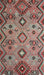 Contemporary Brown Red Southwestern Rug, con851